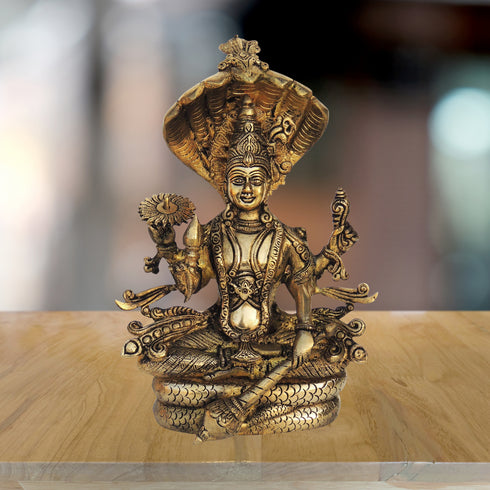 Brass Vishnu Statue 4.44kg