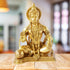 Brass Sitting Hanuman Ji God Idol Statue 3.94kg