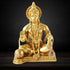 Brass Sitting Hanuman Ji God Idol Statue 3.94kg