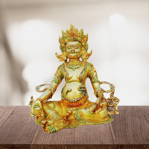 Brass Kuber Ji Statue 3.82kg
