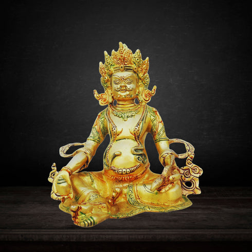 Brass Kuber Ji Statue 3.82kg
