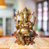 Brass Ganesh Ji God Idol Statue 5.7kg