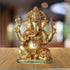 Brass Ganesh Ji God Idol Statue 2.495kg