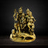 Brass Shiv Parivar Idol Statue 9.5kg