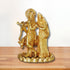 Brass Radha Krishan Pair With Cow Statue 4.825kg