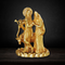 Brass Radha Krishan Pair With Cow Statue 4.825kg