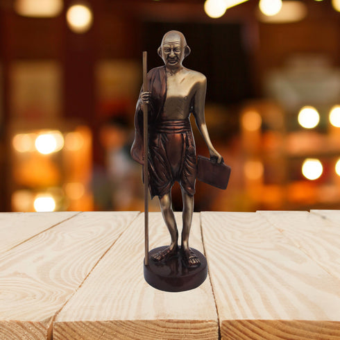 Brass Gandhi Ji Idol Statue 2.36kg