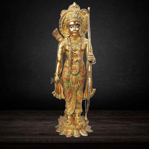 Brass Laxman Ji Idol Statue 20.7 Kg