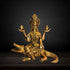 Brass Ganga Devi Statue 5.7kg