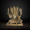 Brass Kartikeya Statue Idol 2600g