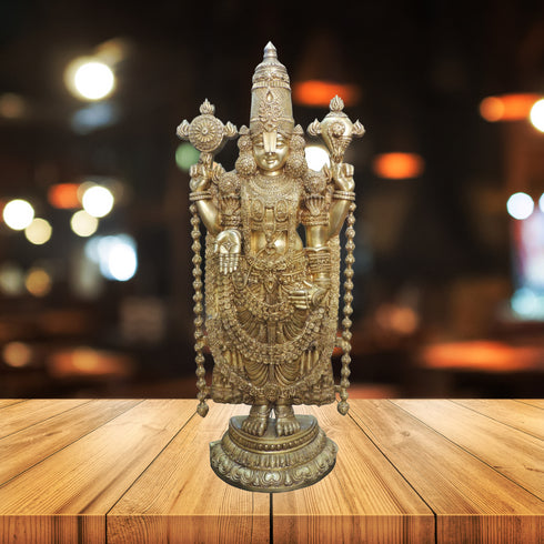Brass Tirupati Bala Ji God Idol Statue 47Kg