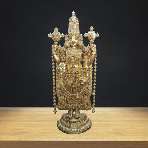 Brass Tirupati Bala Ji God Idol Statue 47Kg