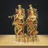 Brass Radha Krishna Platform God Idol 36.24Kg
