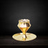 Brass Round Agarbatti Stand 54gm