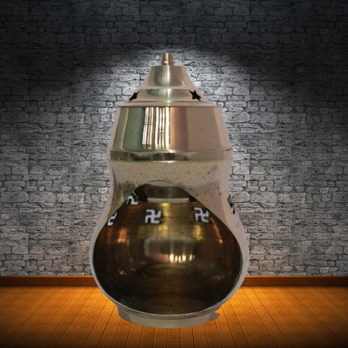 Brass Covered Jyoti for Pooja 264gm