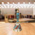 Brass Handle Bell In Blue Colour 0.25Kg
