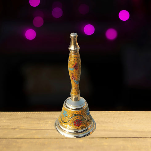Brass Handle Bell Yellow Colour 0.24Kg