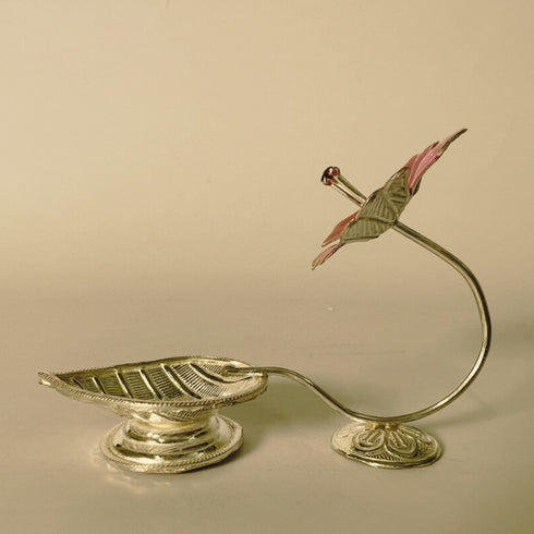 Pure Silver Mohini Deepam Pink 12.5g