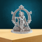 Krishna Idol In Pure Silver Antique 30.5g