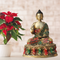 Brass Showpiece Buddha Ji God 1.3Kg