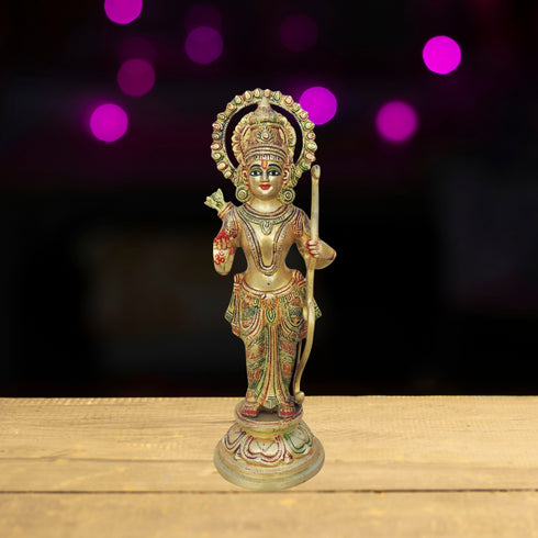 Brass Showpiece Ram Ji Statue Idol 2.56Kg