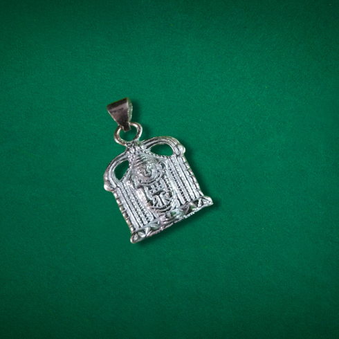 Pure Silver Venkateshwara Swamy Locket 10g