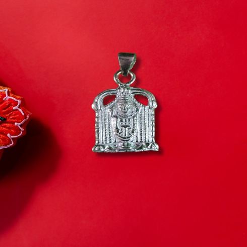 Pure Silver Venkateshwara Swamy Locket 10g