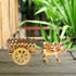 Brass Bull Cart Statue 0.7Kg