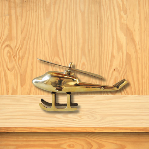 Brass Children Playing Helicopter 0.66Kg