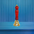 Brass Ghanti Bell With Wood Handle 0.2Kg