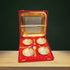 Brass 3 Pcs Decoratice Bowl Set With Velvet Box 1.36kg