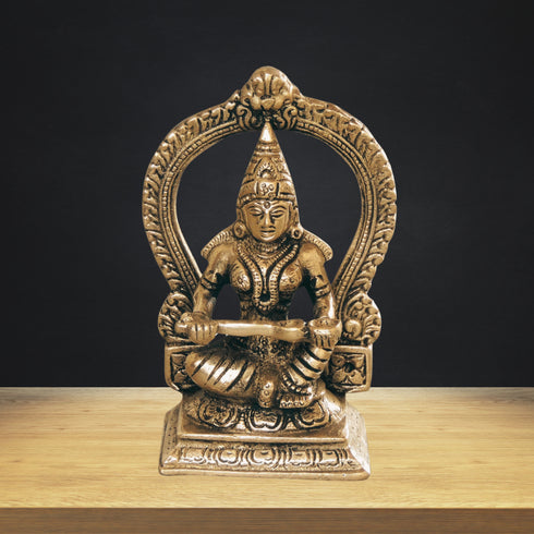Brass Annapurna Devi Murti Statue 0.8kg
