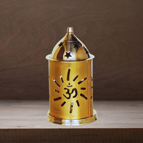 Brass and Iron Om Deepak 0.16Kg
