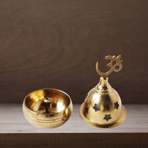 Brass Apple Goblet Deepak 0.14Kg