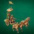 Brass Arjun Rath Statue 1.32kg