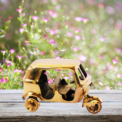 Brass Auto Miniature For Children Playing 0.38Kg