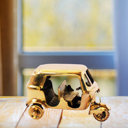 Brass Auto Miniature For Children Playing 0.38Kg