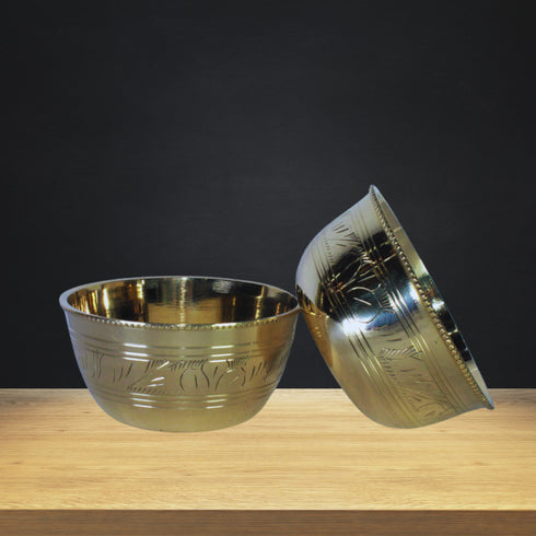 Brass Bowl Katori Set of 2 158g