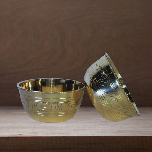 Brass Bowl Katori Set of 2 158g