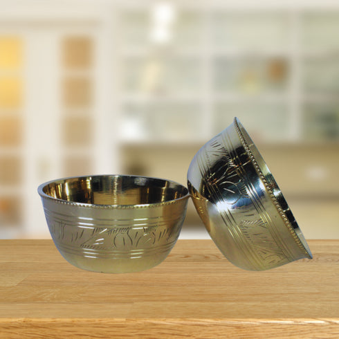 Brass Bowl Katori Set of 2 158g
