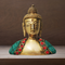 Brass Buddha Face Statue 0.34Kg
