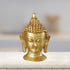 Brass Buddha Head Statue 0.5kg