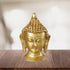 Brass Buddha Head Statue 0.5kg