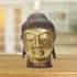 Brass Buddha Head Statue 4.57Kg