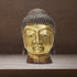 Brass Buddha Head Statue 4.57Kg