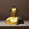 Brass Buddha Head Statue 9.42Kg