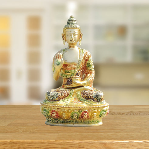 Brass Buddha Statue 1.4Kg