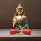 Brass Buddha Statue With Stone Finish 1Kg