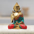 Brass Buddha Statue With Stone Finish 1Kg