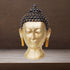 Brass Budha Head Statue Antique Finish 9.38Kg